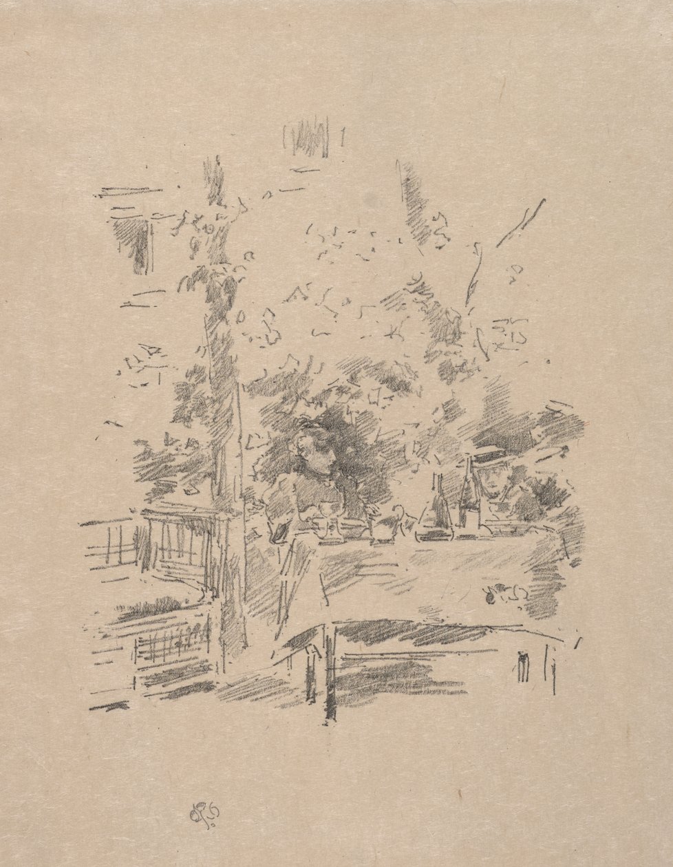 Tête-à-tête i haven af James McNeill Whistler