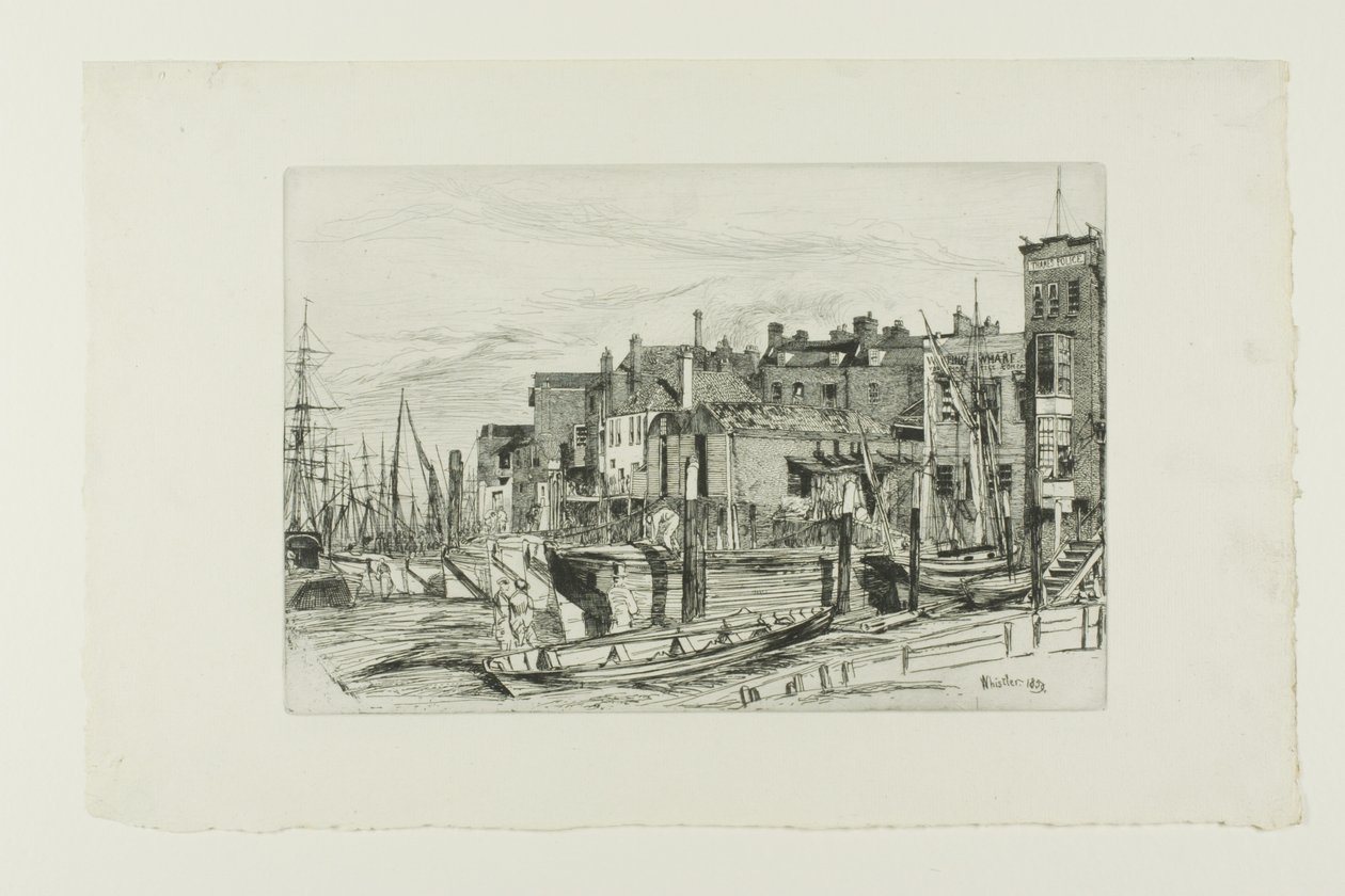 Thames Politi af James Abbott McNeill Whistler