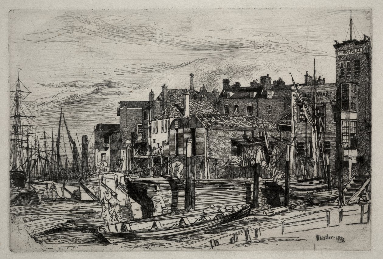 Themsens politi af James McNeill Whistler