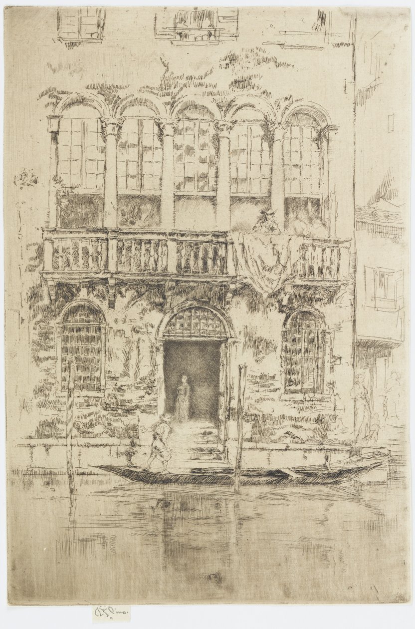 Balkonen af James Abbott McNeill Whistler