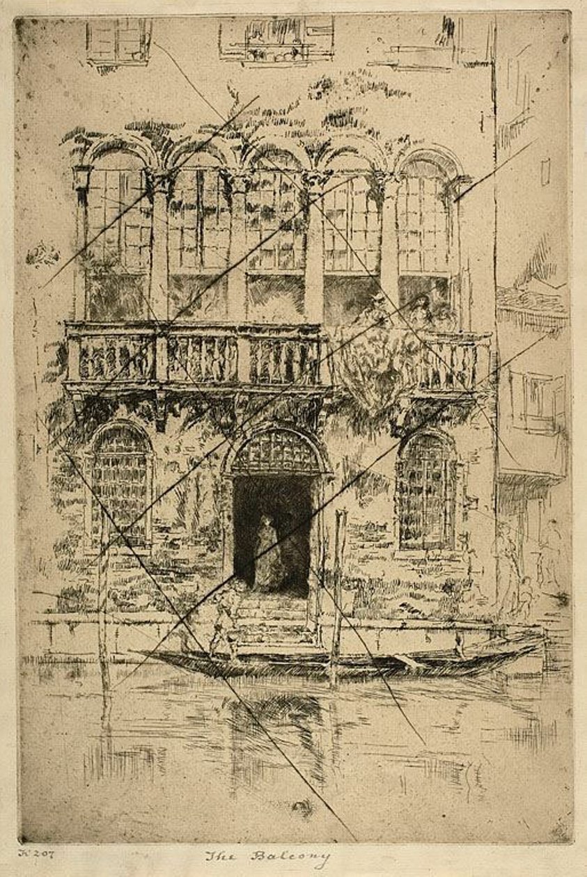 Balkonen af James Abbott McNeill Whistler