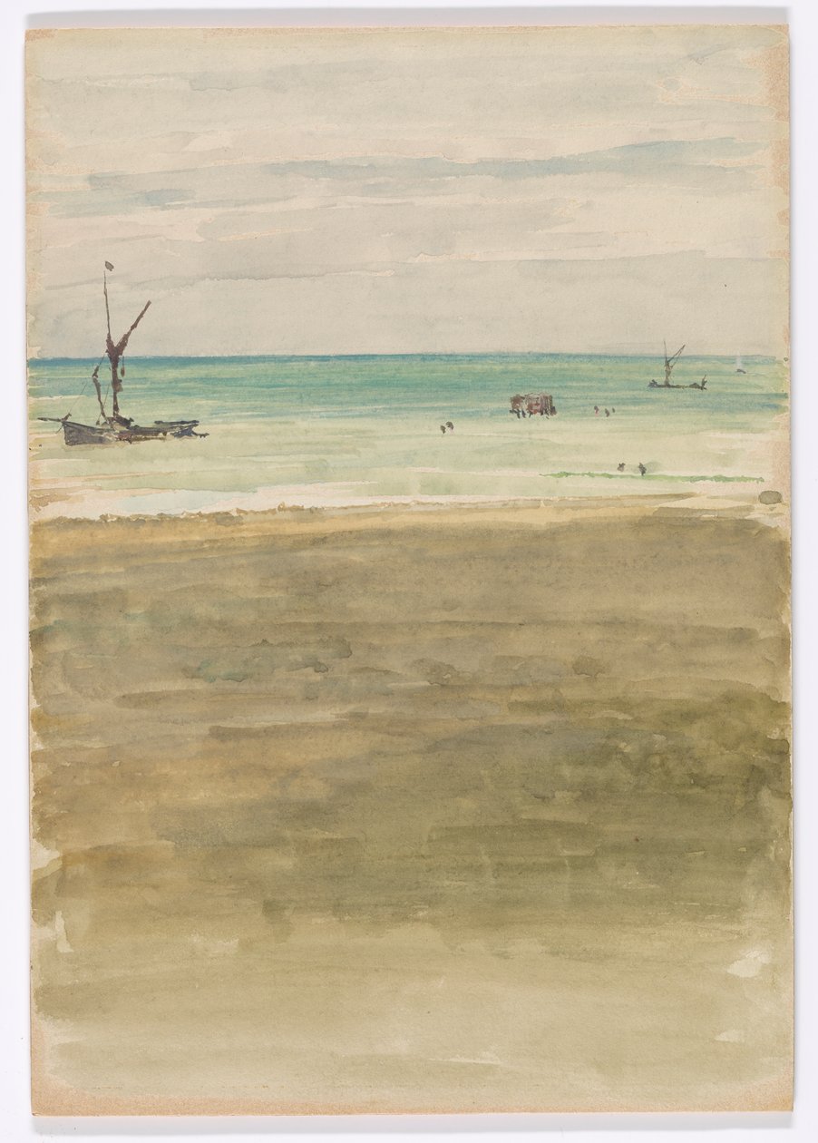Badegæsterne af James Abbott McNeill Whistler