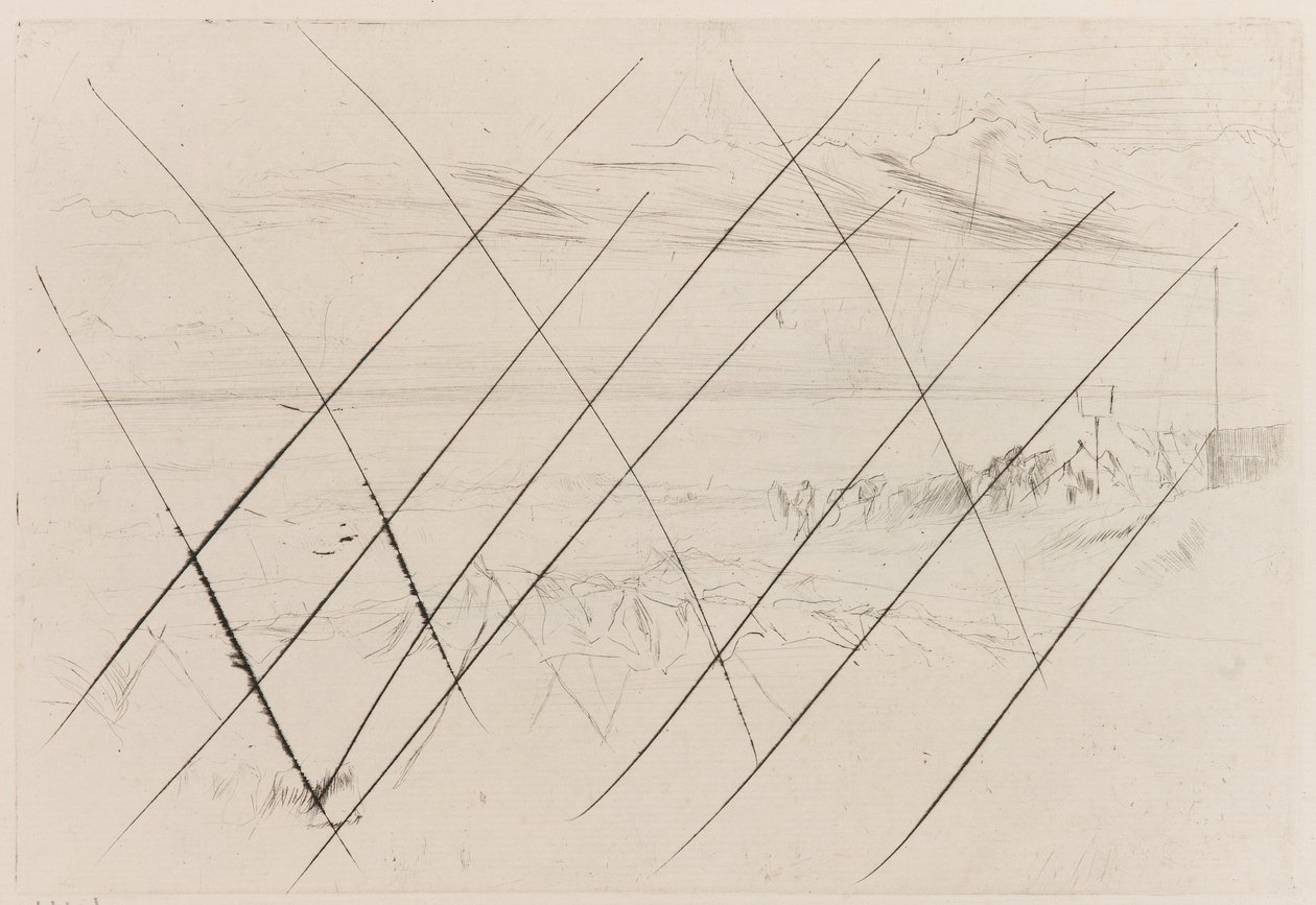 Stranden, Hastings af James Abbott McNeill Whistler