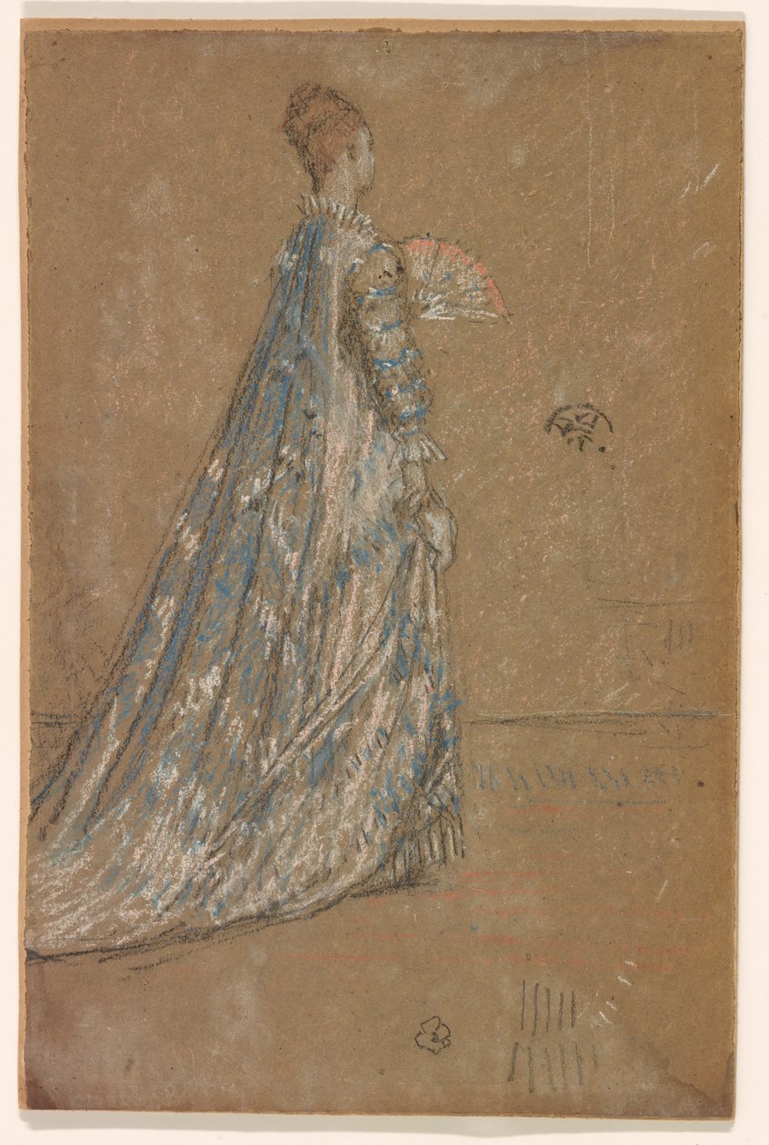 Den blå kjole af James Abbott McNeill Whistler