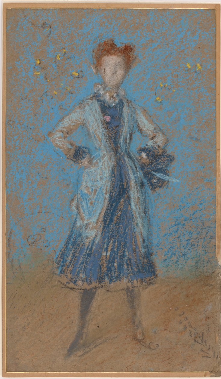 Den blå pige af James Abbott McNeill Whistler