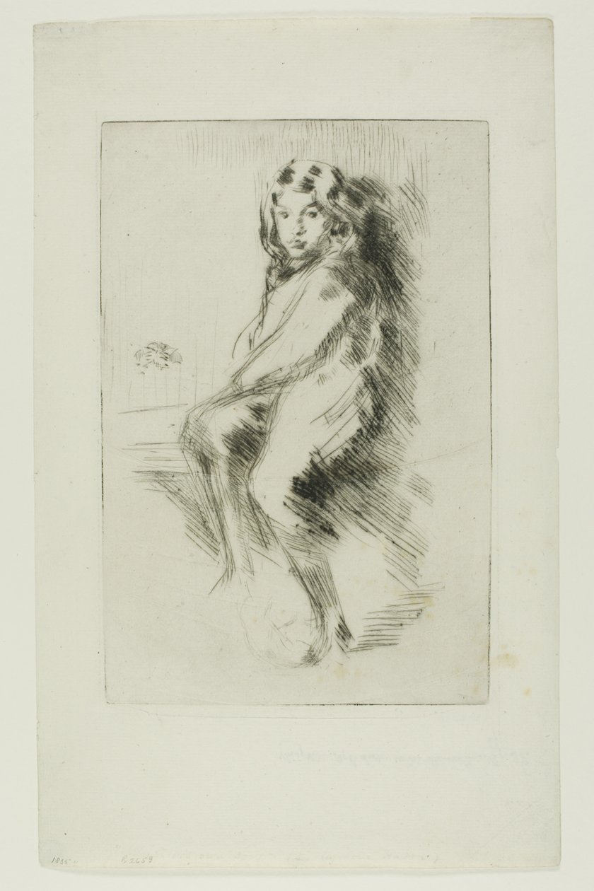 The Boy (Charlie Hanson) af James Abbott McNeill Whistler
