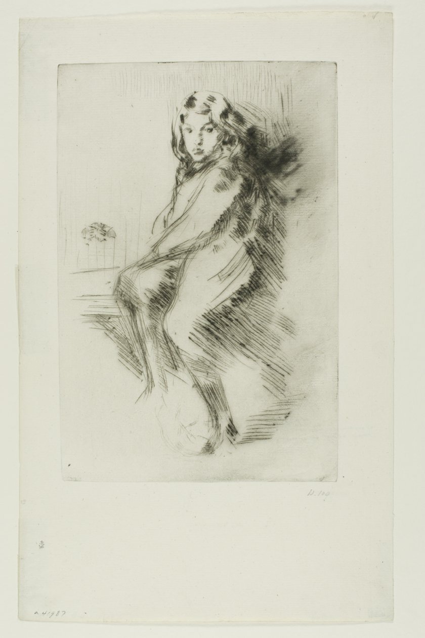 The Boy (Charlie Hanson) af James Abbott McNeill Whistler