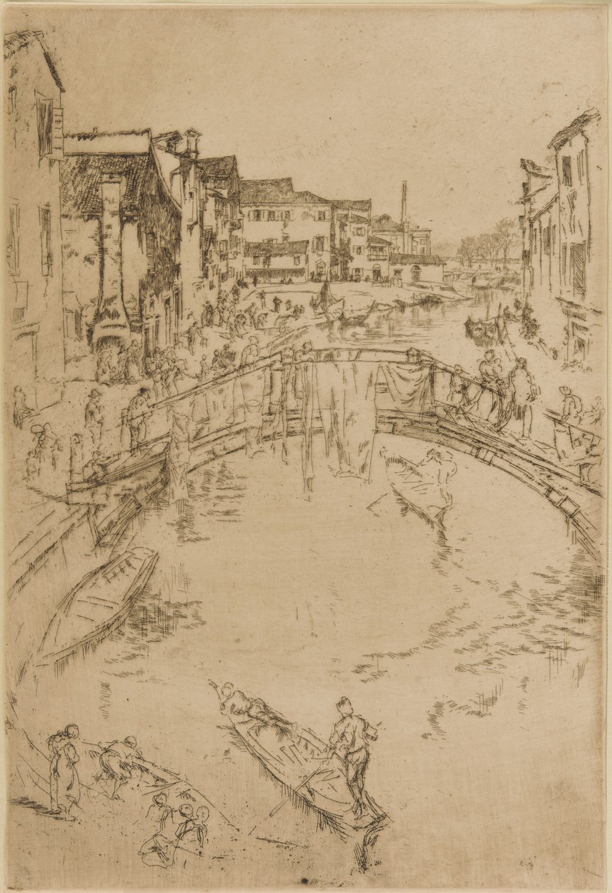 Broen, Santa Marta af James Abbott McNeill Whistler
