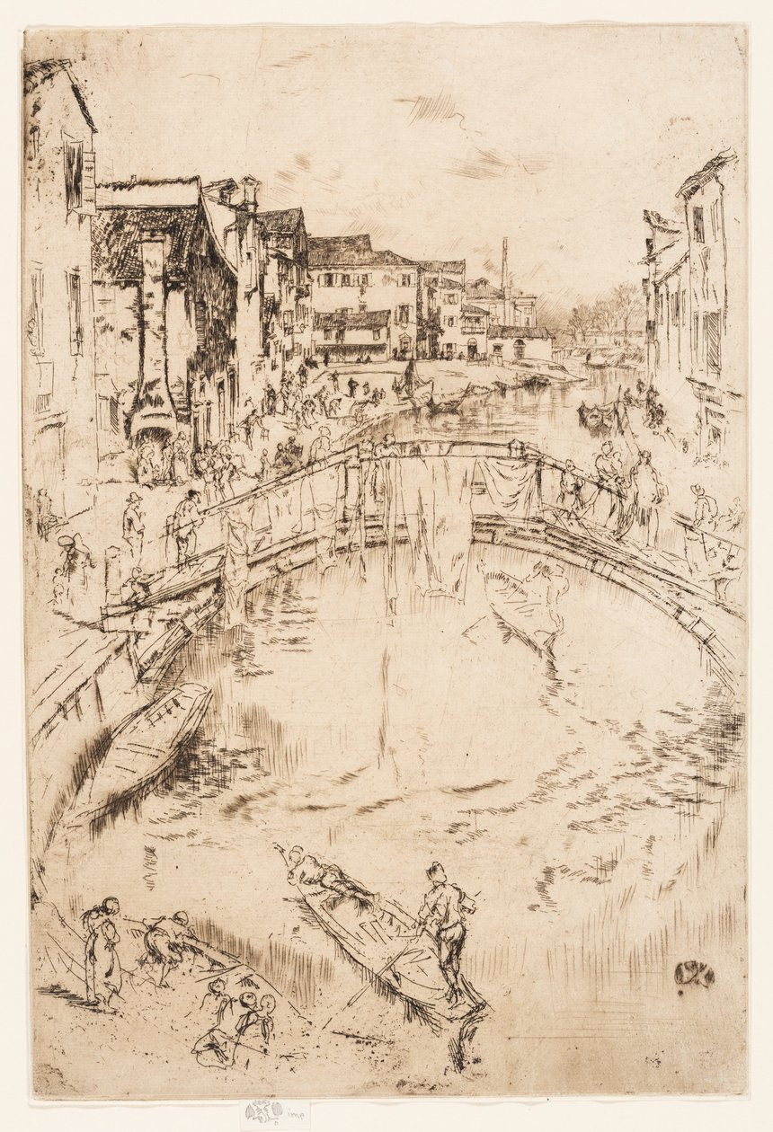 Broen, Santa Marta af James Abbott McNeill Whistler