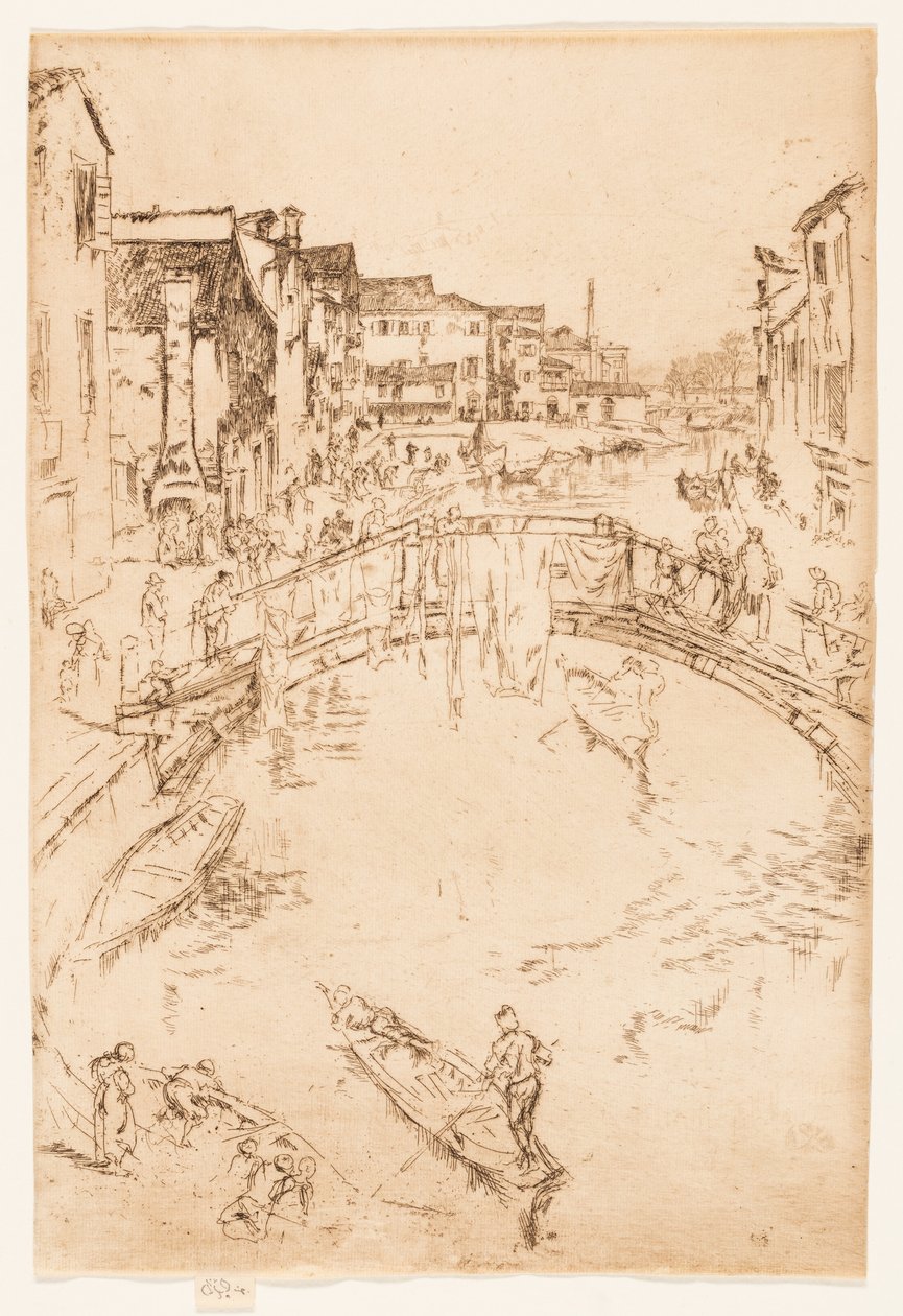 Broen, Santa Marta af James Abbott McNeill Whistler