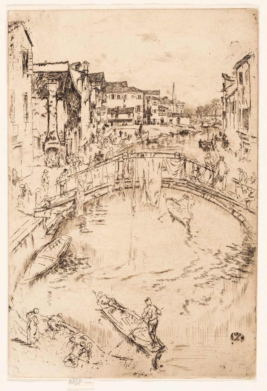 Broen, Santa Marta af James Abbott McNeill Whistler
