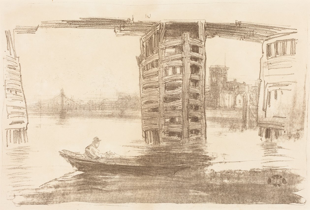 Den brede bro af James McNeill Whistler