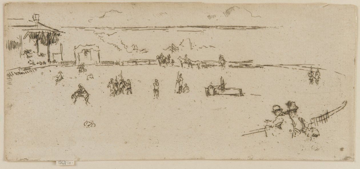 The Bucking Horse, Wild West af James Abbott McNeill Whistler