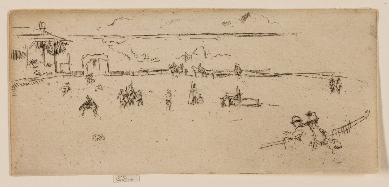 The Bucking Horse, Wild West af James Abbott McNeill Whistler