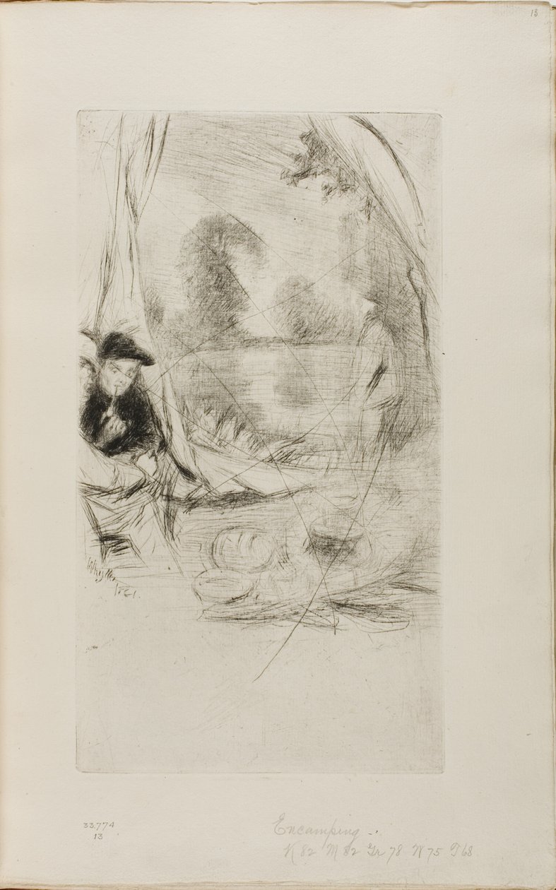 Lejren af James Abbott McNeill Whistler
