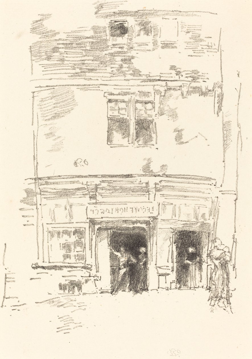 Urmagerne, Paimpol af James Abbott McNeill Whistler