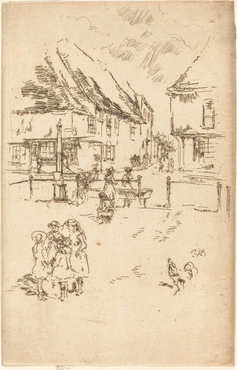 Hanen og pumpen af James Abbott McNeill Whistler