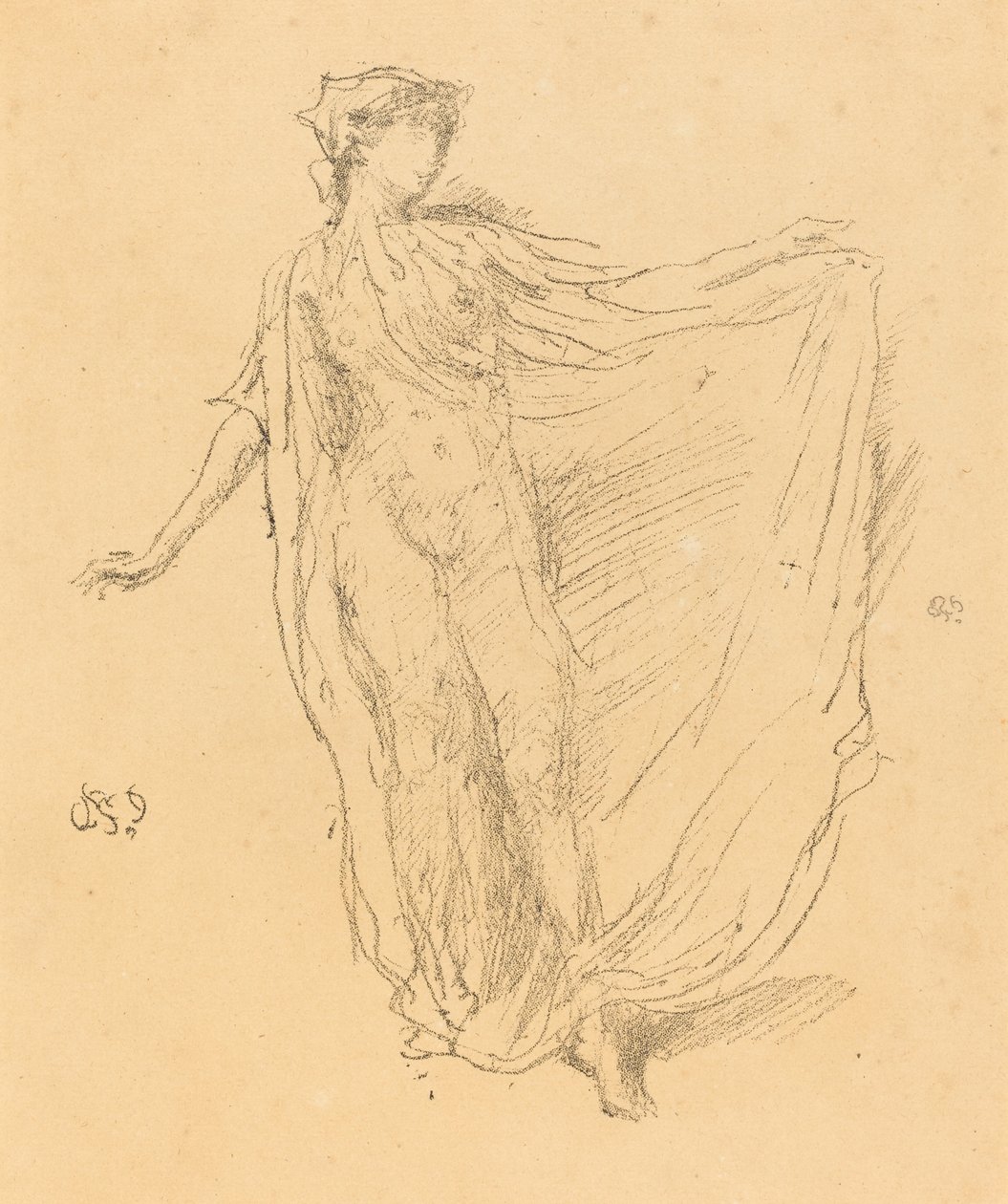 Den dansende pige af James Abbott McNeill Whistler