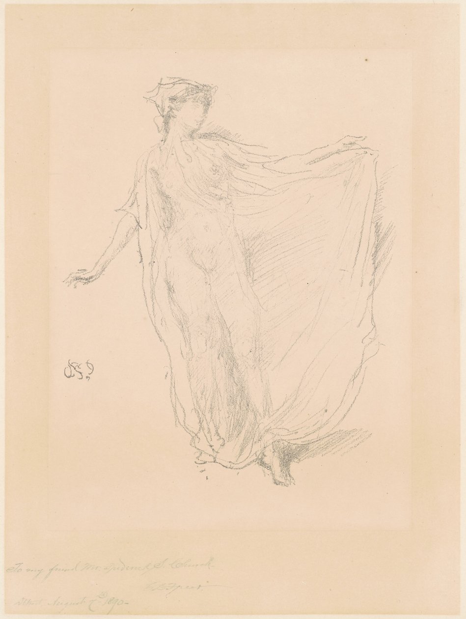 Den dansende pige af James Abbott McNeill Whistler