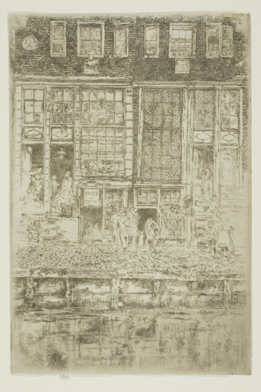 Det broderede gardin af James Abbott McNeill Whistler
