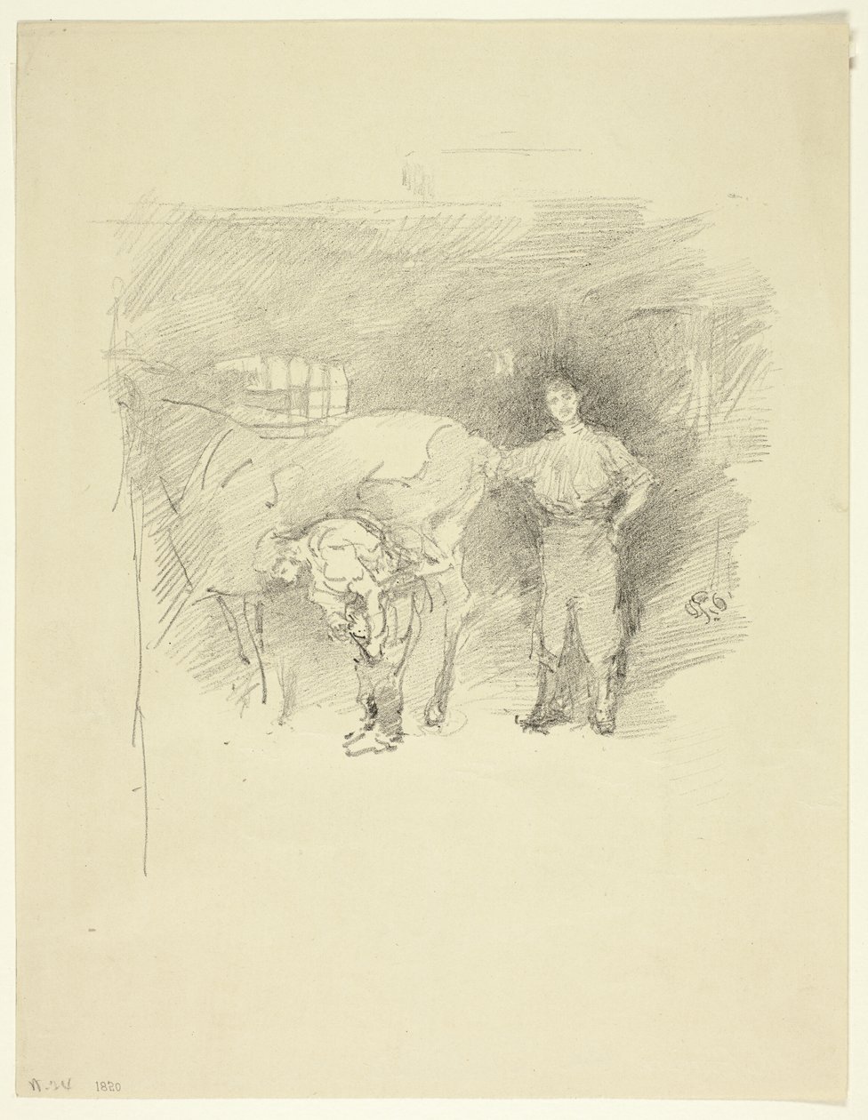 Hovslagerne af James Abbott McNeill Whistler