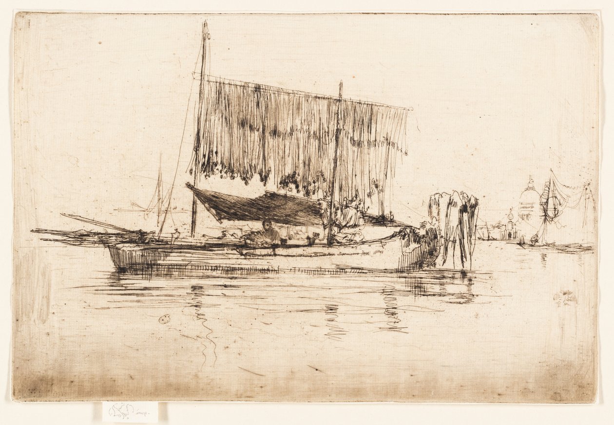 Fiskerbåden af James Abbott McNeill Whistler