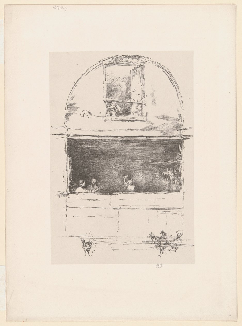 Smedjen, Passage du Dragon af James Abbott McNeill Whistler