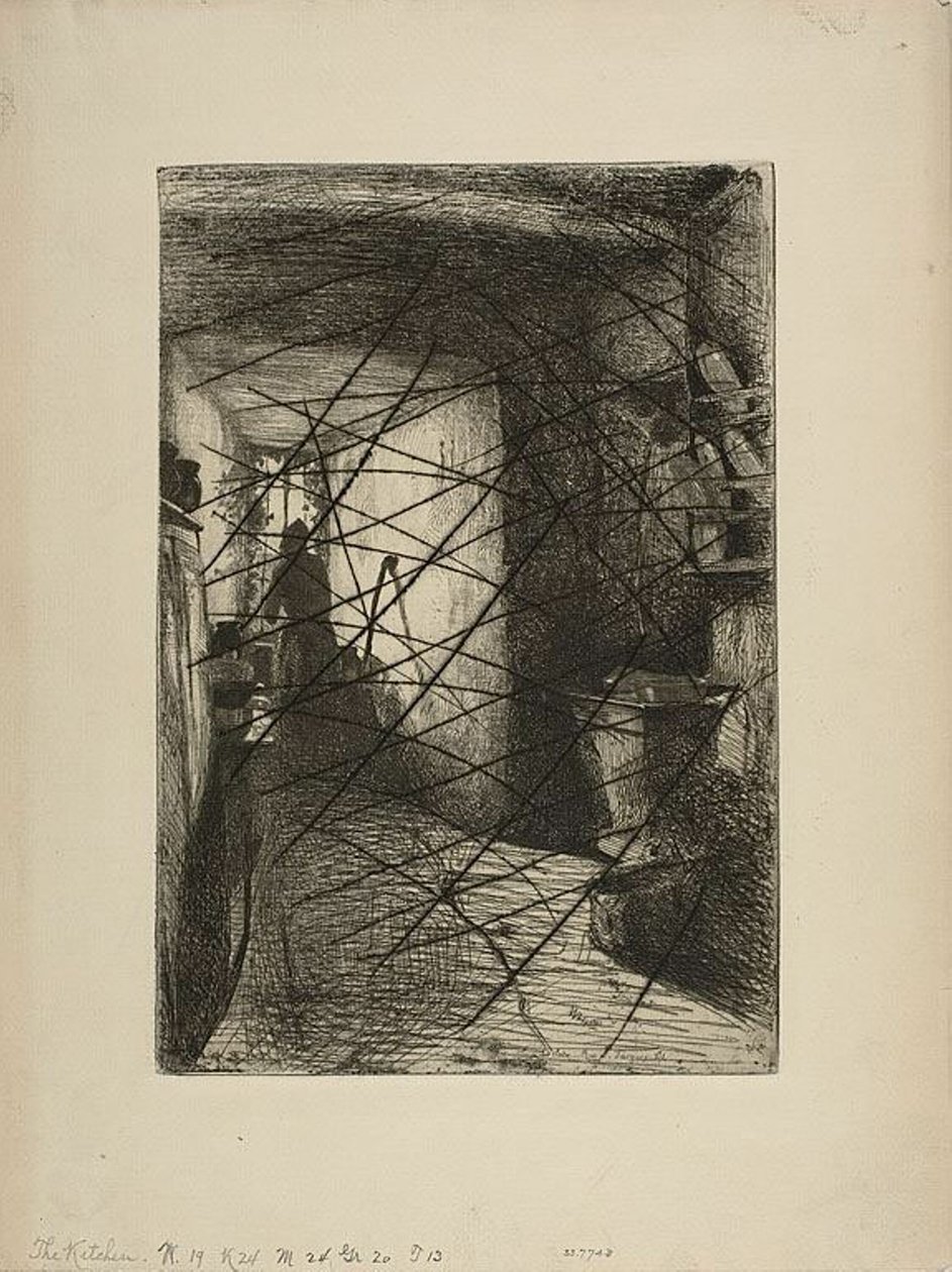 Køkkenet af James Abbott McNeill Whistler