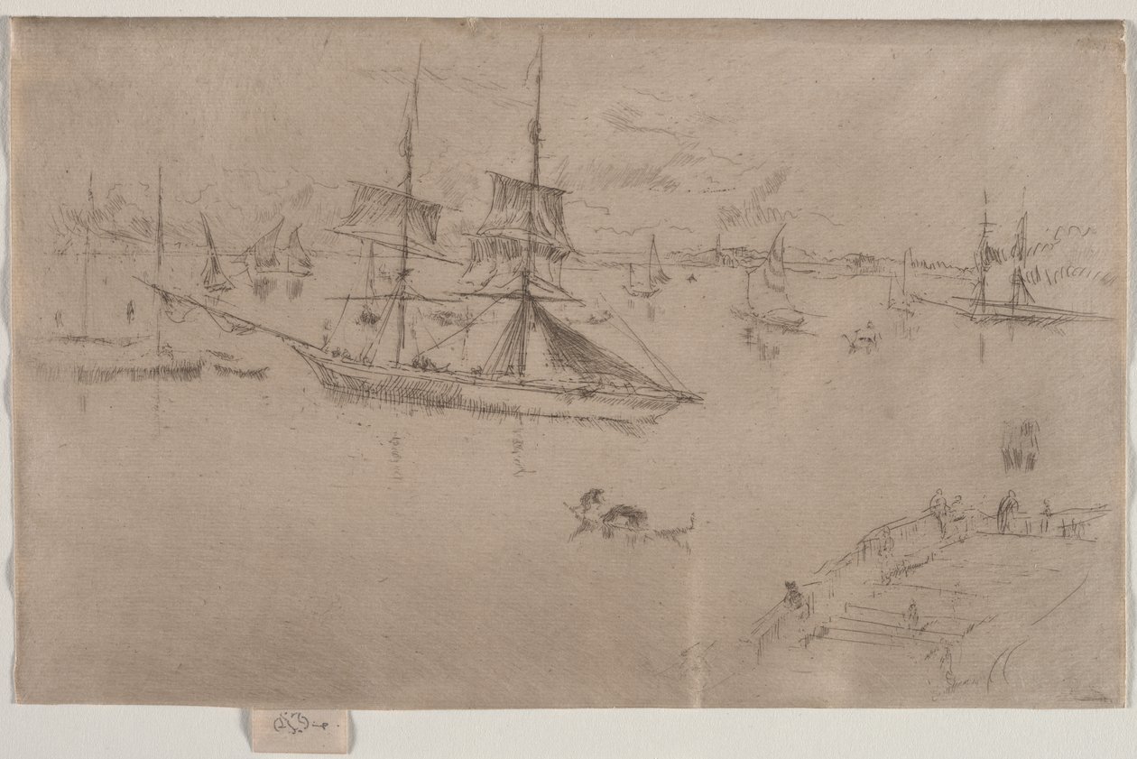 Lagunen, middagstid af James McNeill Whistler