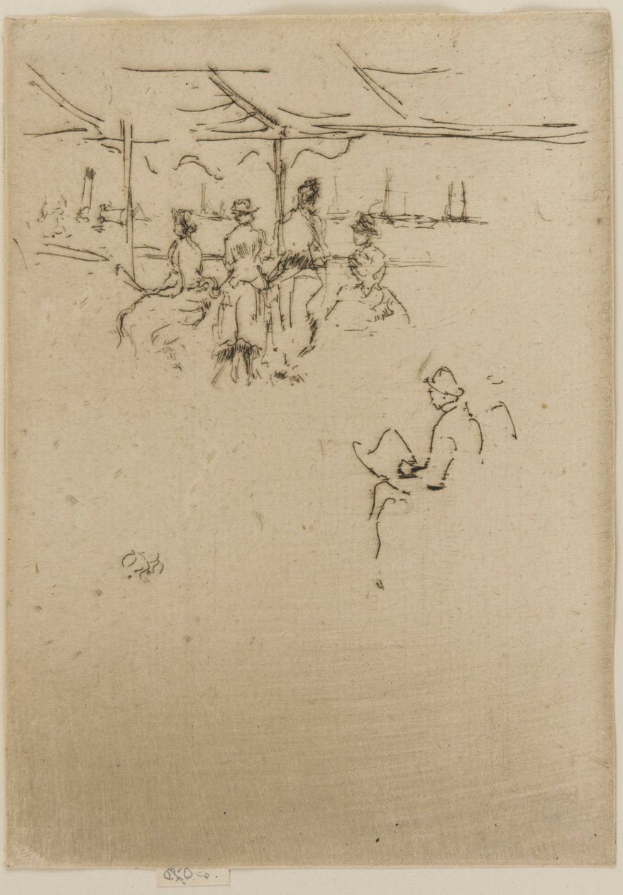 Landingsstadiet, køer af James Abbott McNeill Whistler