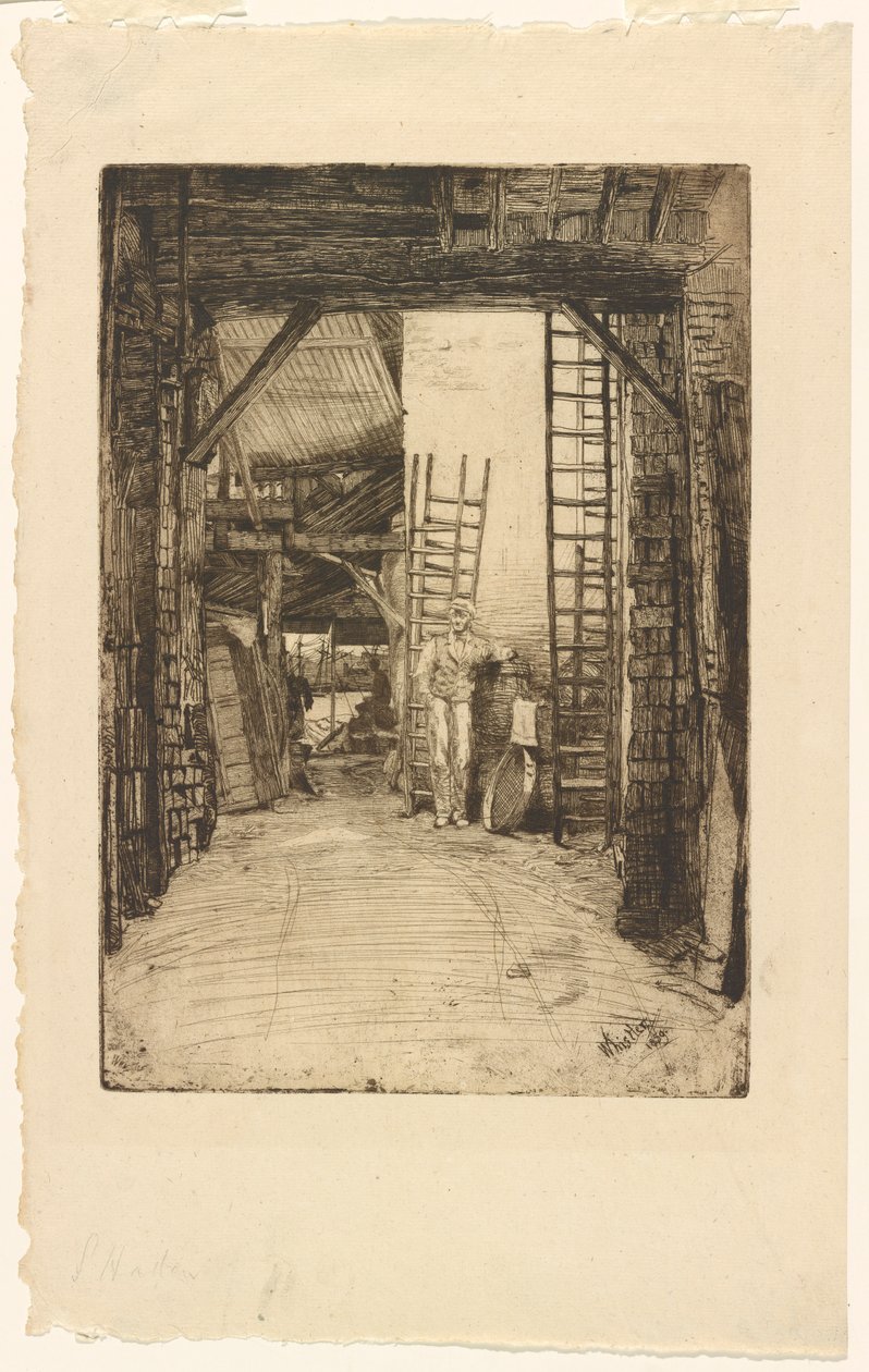 Kalkbrænderen af James Abbott McNeill Whistler
