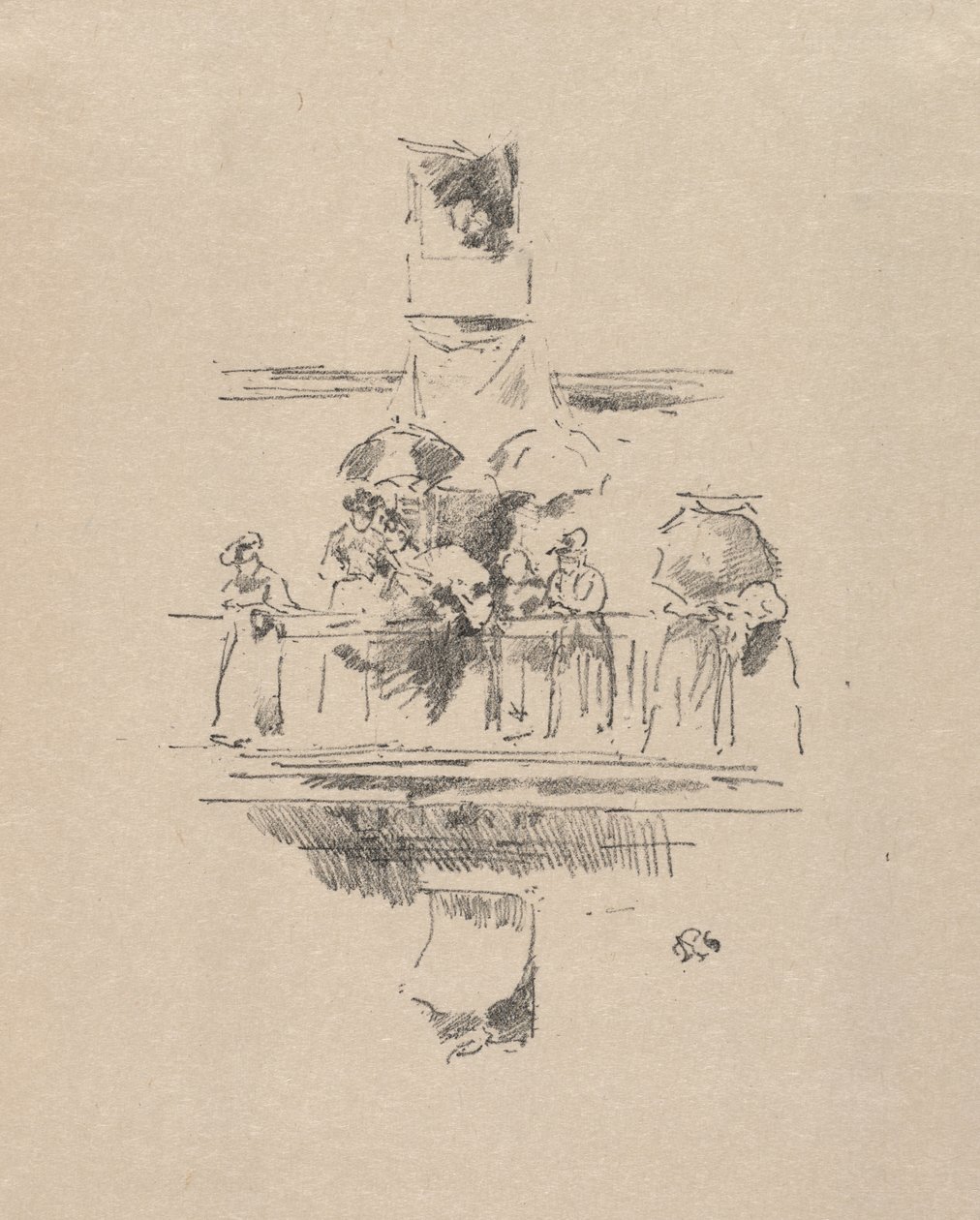Den lille altan af James McNeill Whistler