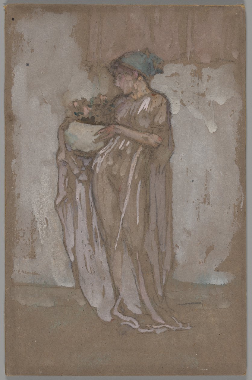 Den lille blå kasket af James Abbott McNeill Whistler