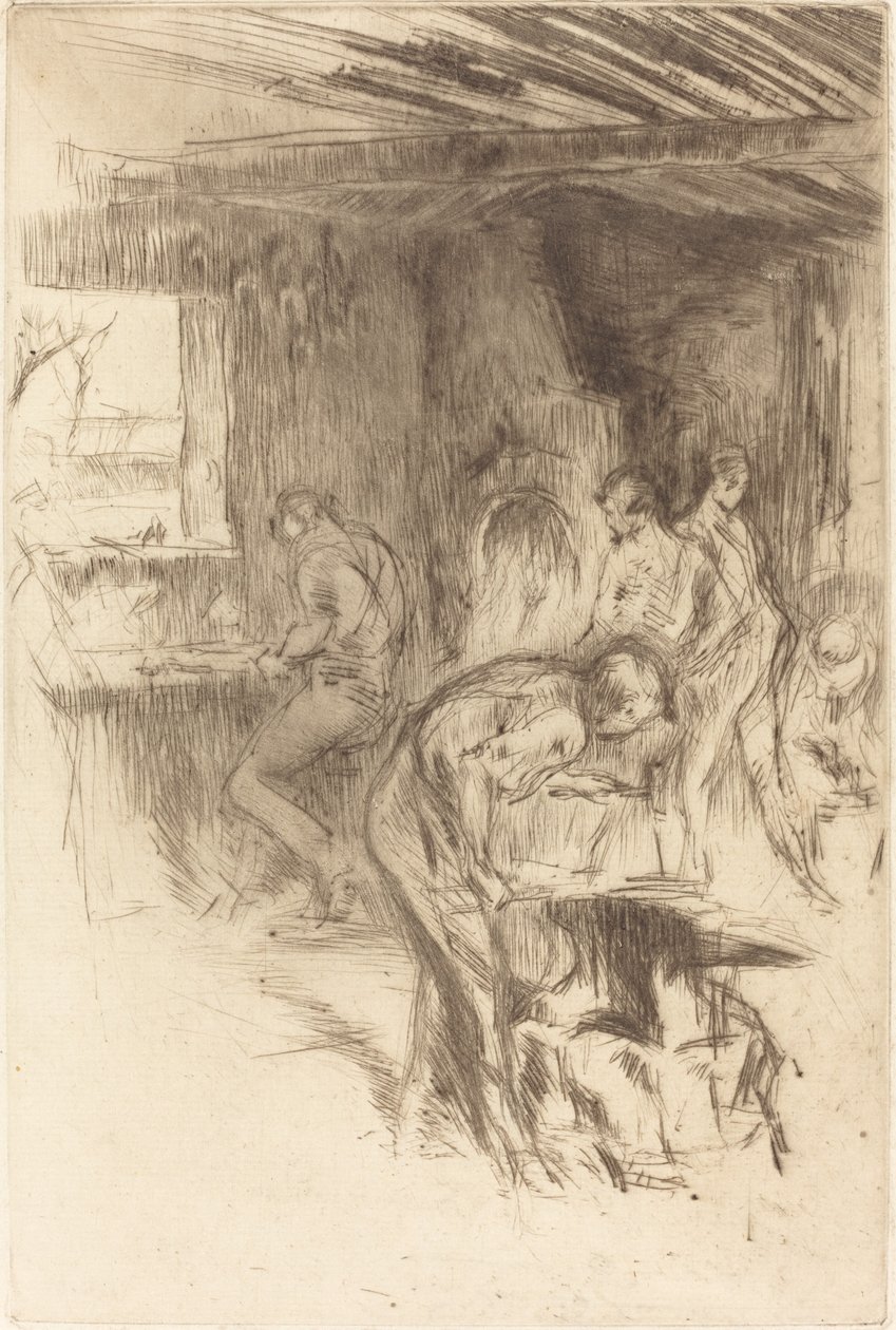 Den lille Smedje af James Abbott McNeill Whistler