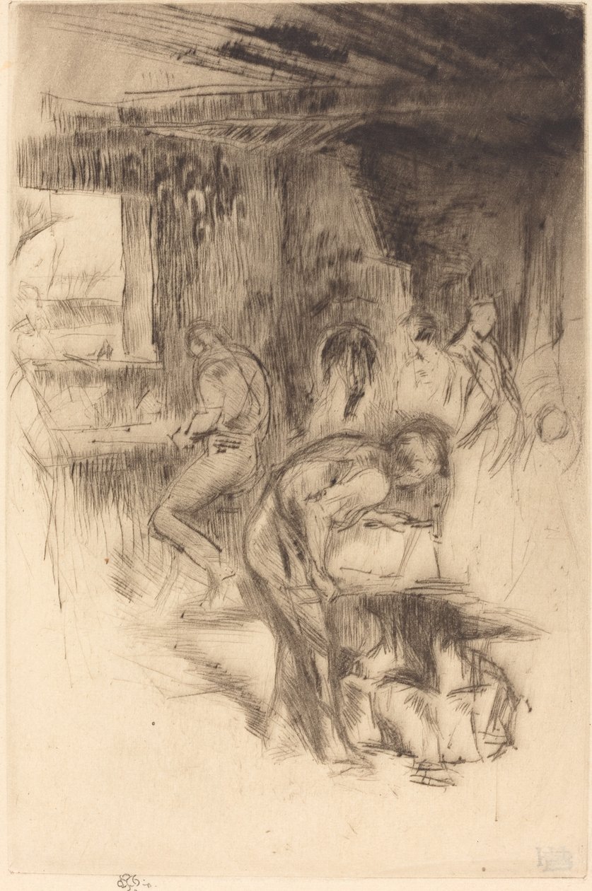 Den Lille Smedje af James Abbott McNeill Whistler