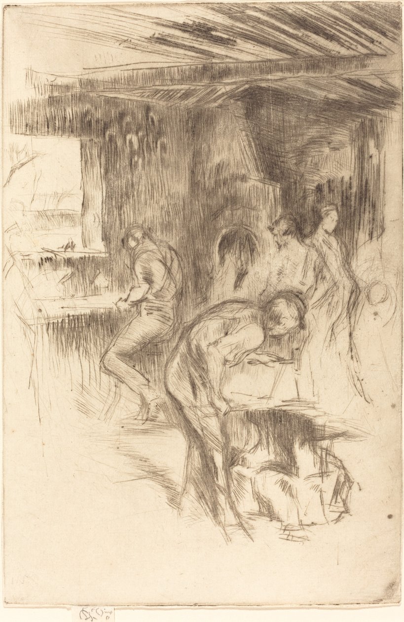 Den Lille Smedje af James Abbott McNeill Whistler
