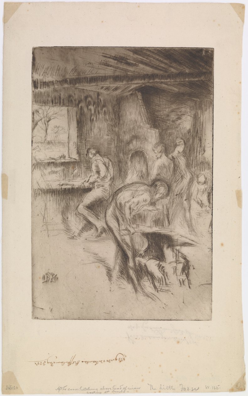 Den Lille Smedje, Liverpool af James Abbott McNeill Whistler