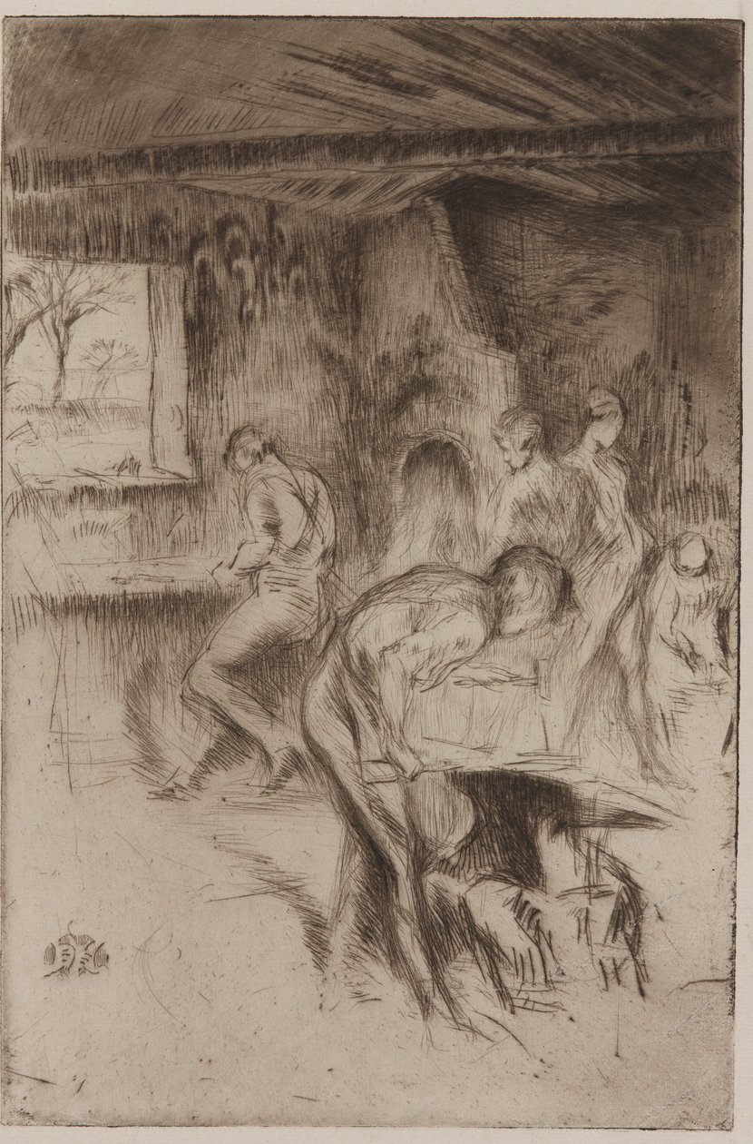 Den Lille Smedje, Liverpool af James Abbott McNeill Whistler
