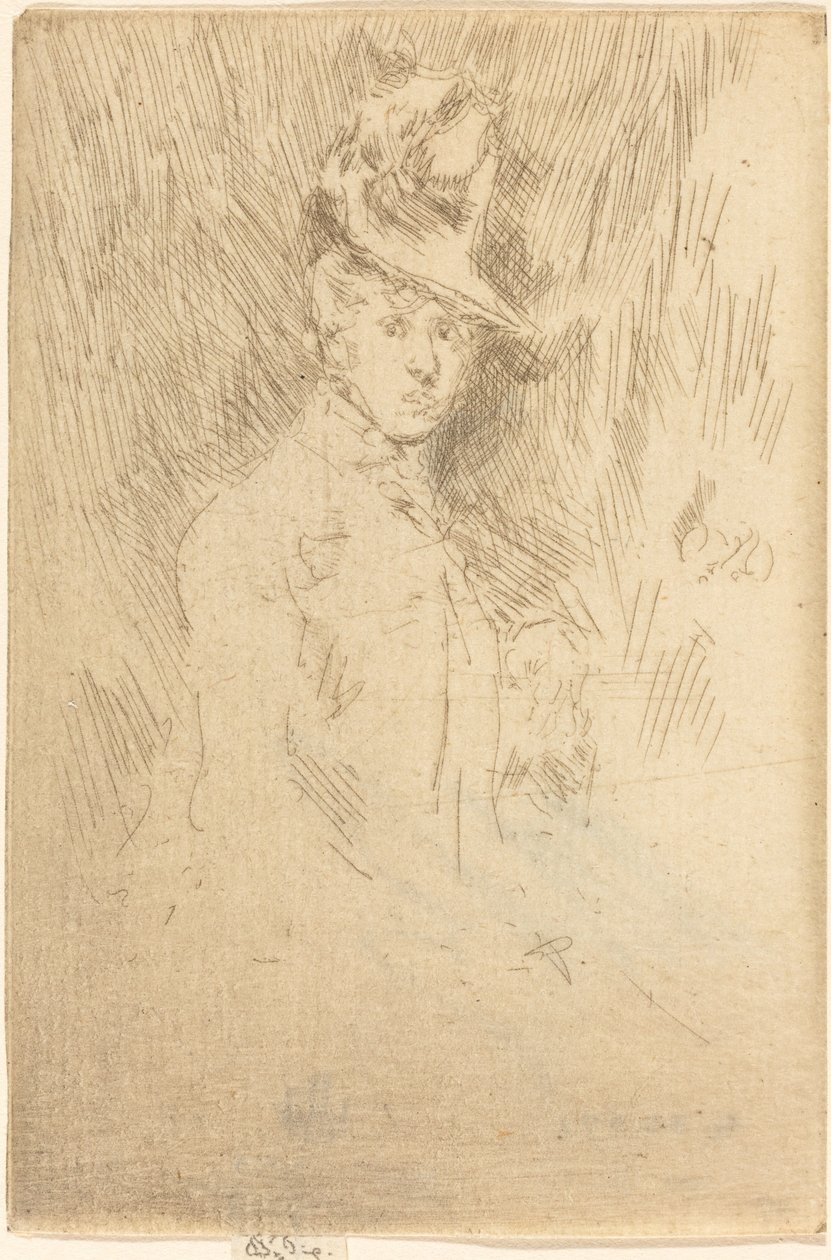 Den Lille Hat af James Abbott McNeill Whistler
