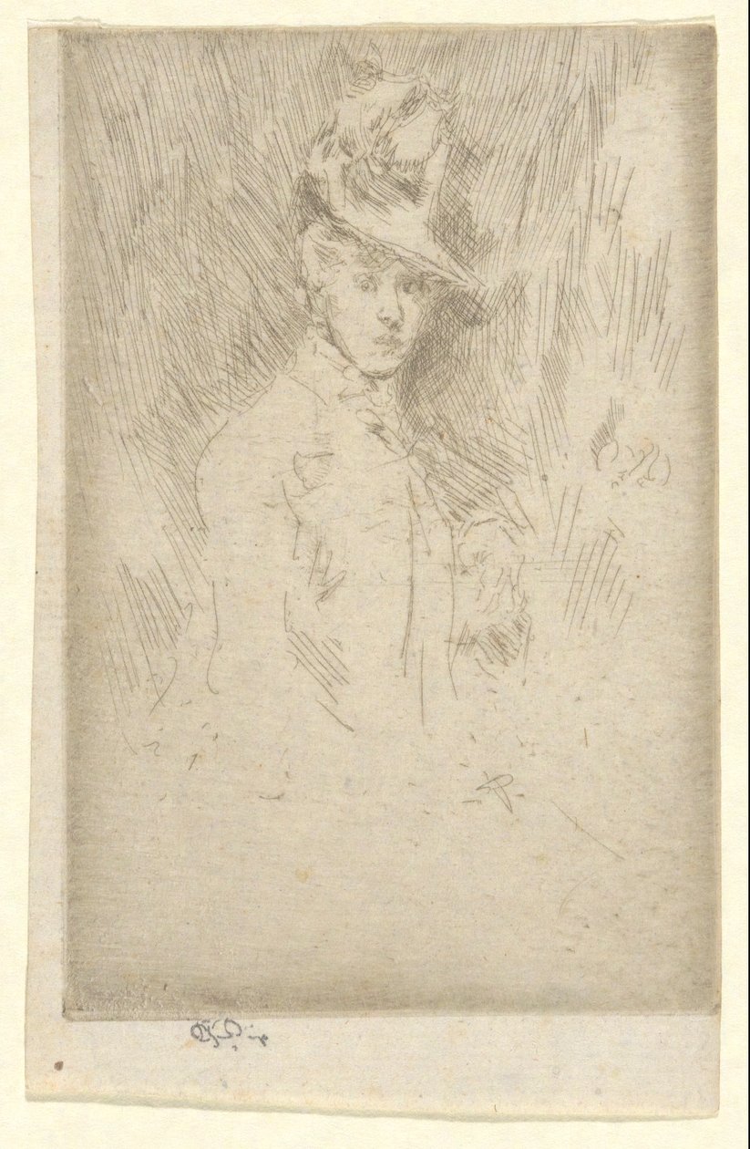 Den Lille Hat af James Abbott McNeill Whistler