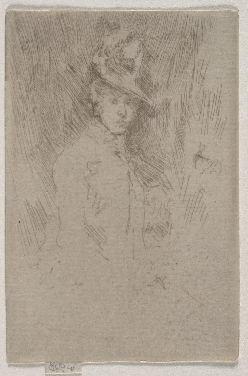 Den lille hat af James McNeill Whistler