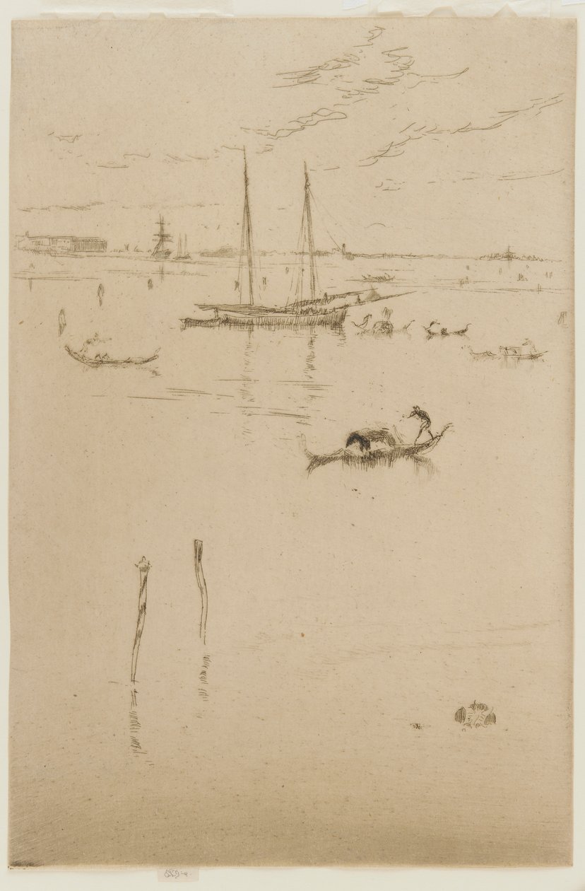 Den lille lagune af James Abbott McNeill Whistler