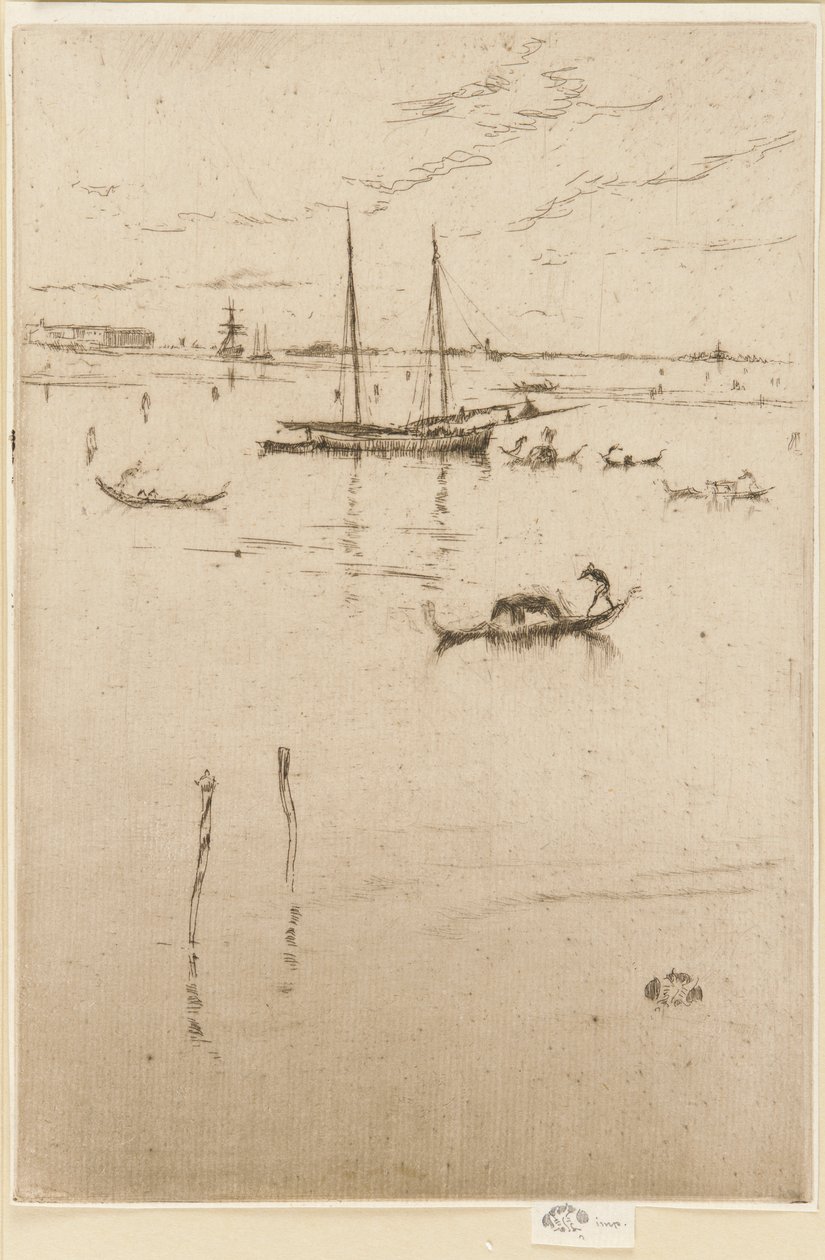 Den lille lagune af James Abbott McNeill Whistler