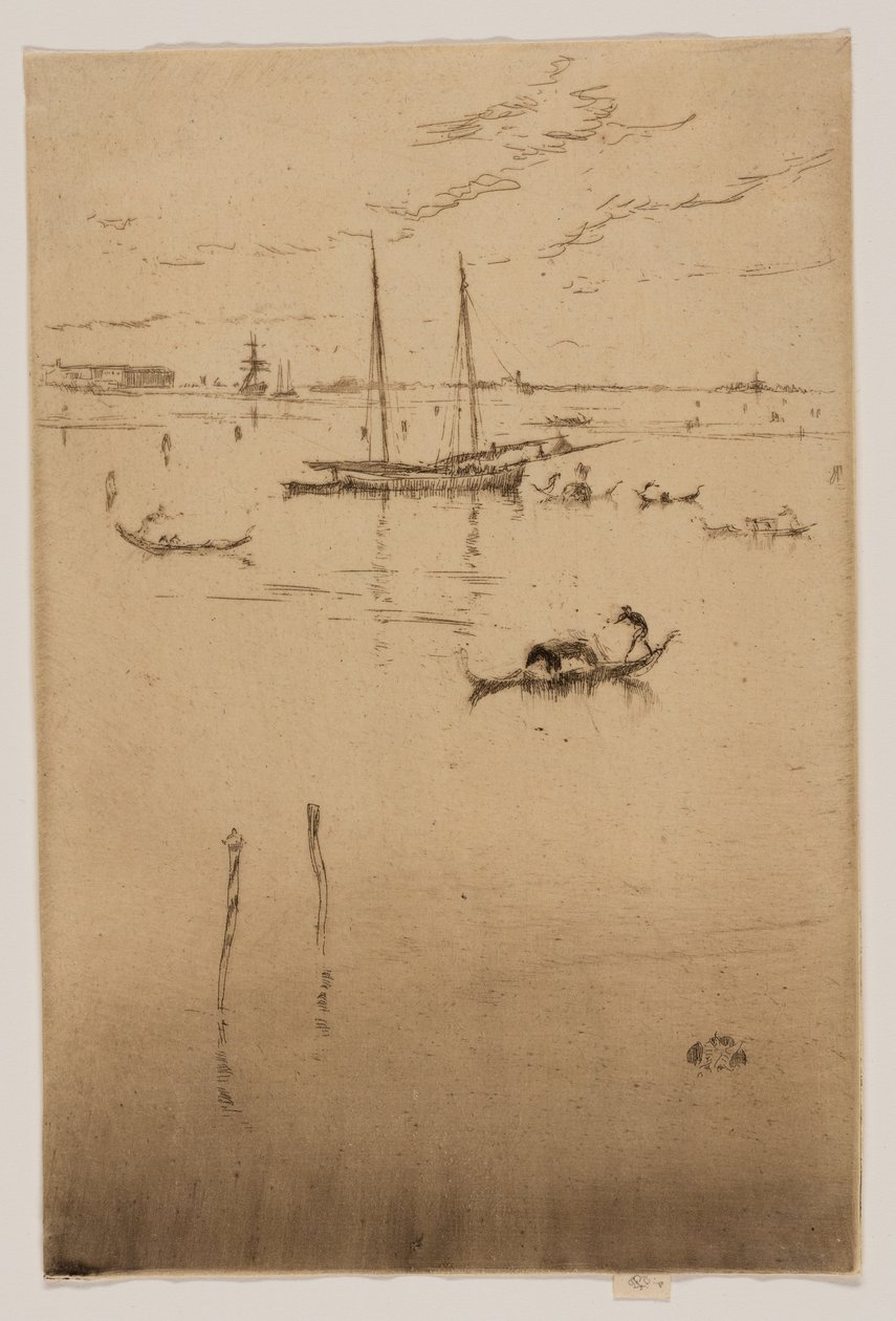 Den lille lagune af James Abbott McNeill Whistler