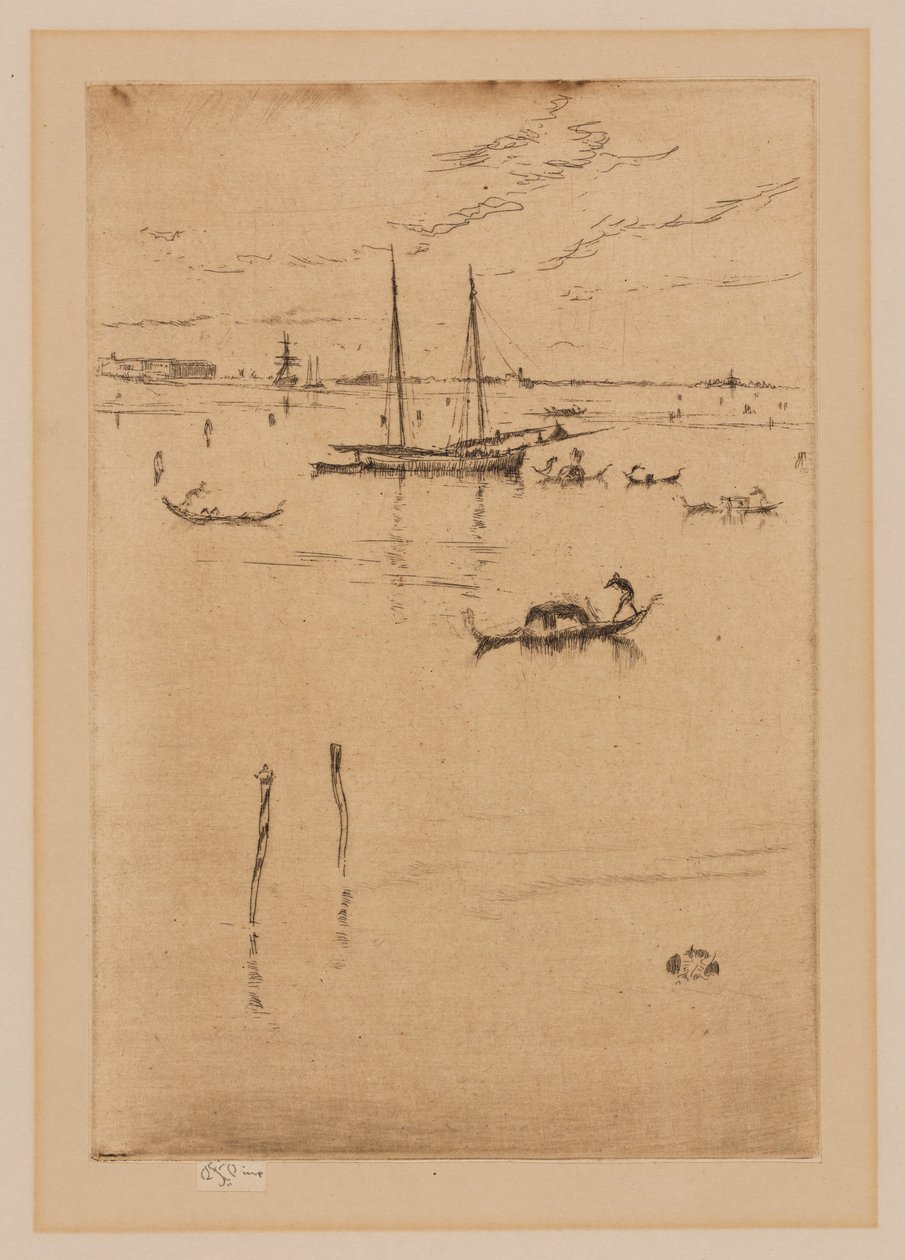 Den lille lagune af James Abbott McNeill Whistler