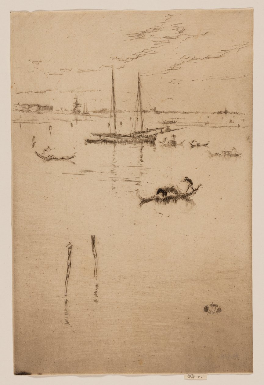 Den lille lagune af James Abbott McNeill Whistler