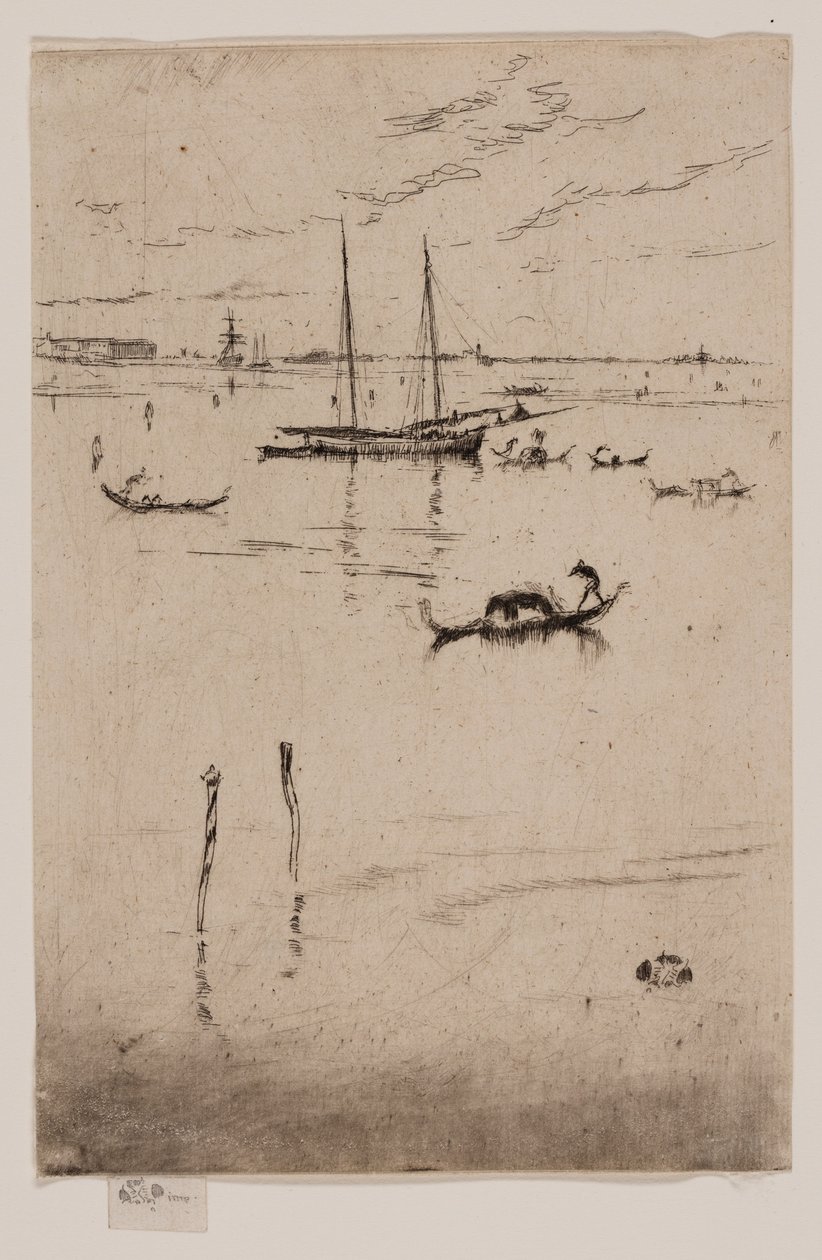 Den lille lagune af James Abbott McNeill Whistler