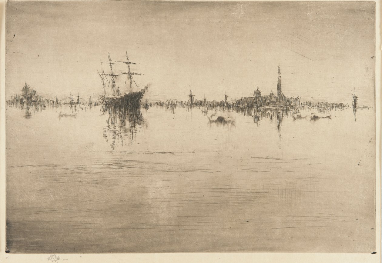 Den lille mast af James Abbott McNeill Whistler