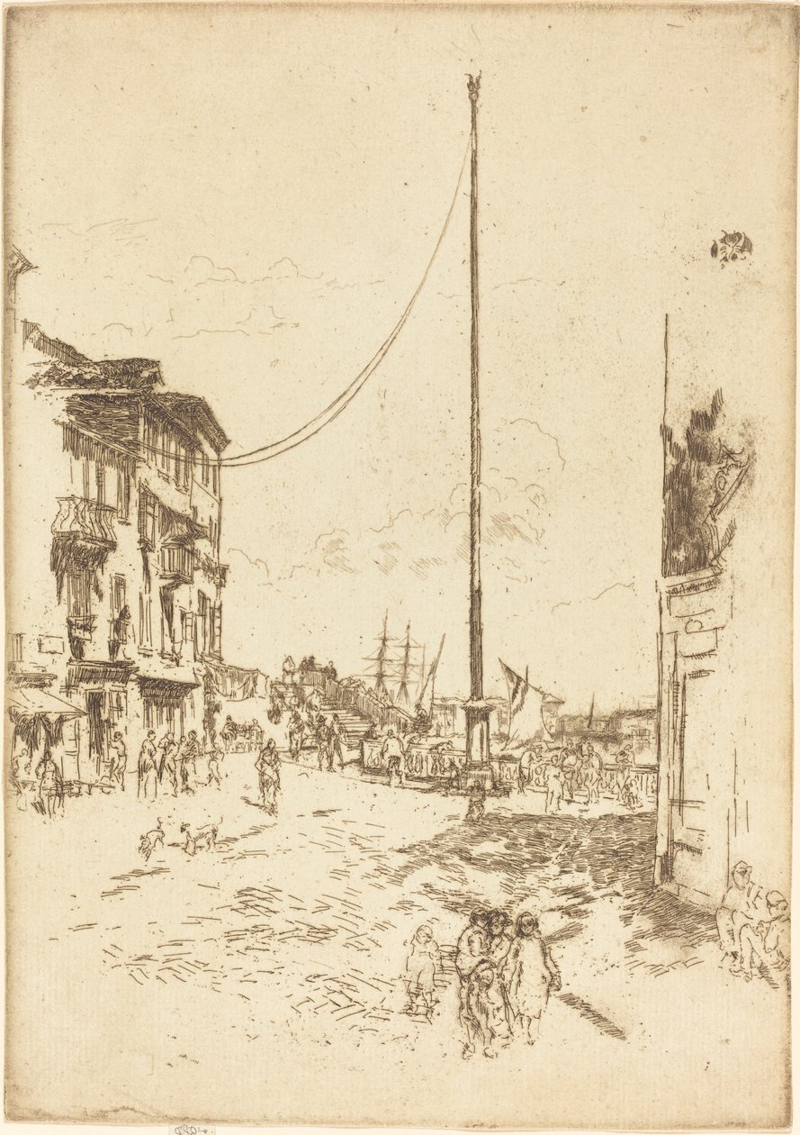 Den lille mast af James Abbott McNeill Whistler