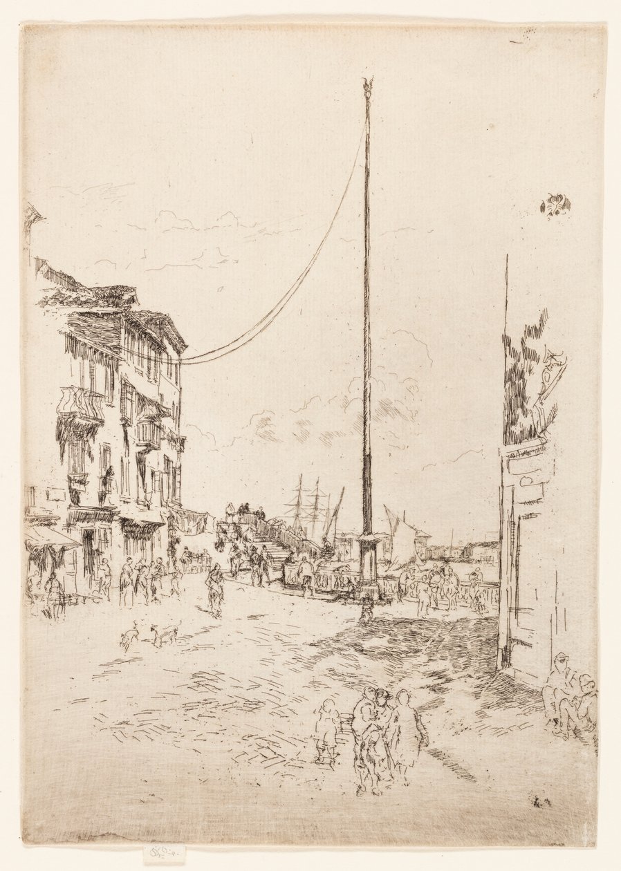 Den lille mast af James Abbott McNeill Whistler